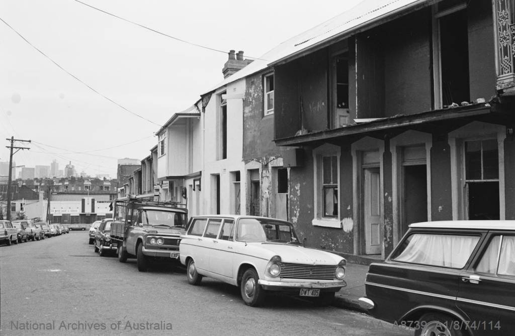 Redfern Housing Project, Sydney, 1974