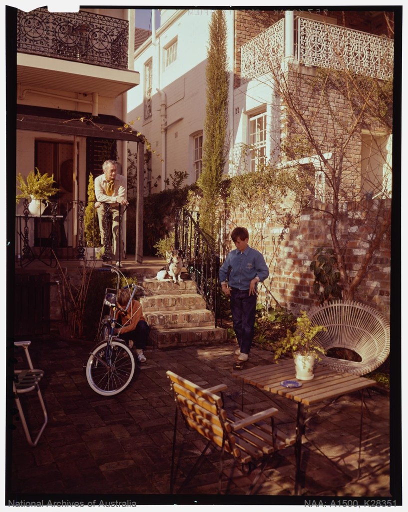 Garden Terrace House, Paddington, Sydney, 1971