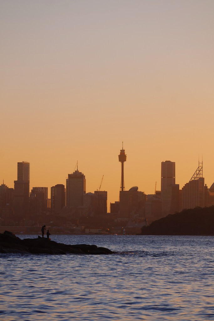 The Sydney skyline, 2025
